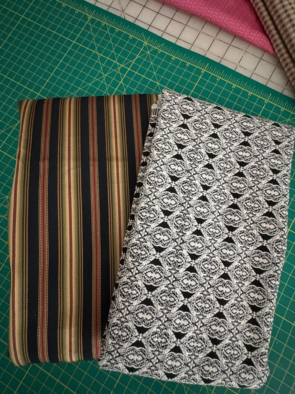 Striped and Geometric Fabric Bundle